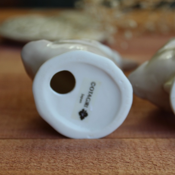 OTAGIRI Japan vintage porcelain geese ducks figurines set of 2 - Picture 9 of 11